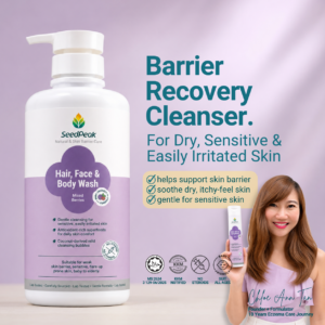 Hair, Face & Body Wash 1000ML (Mixed Berries) [Pump] [HFBW-MB1000PX1]